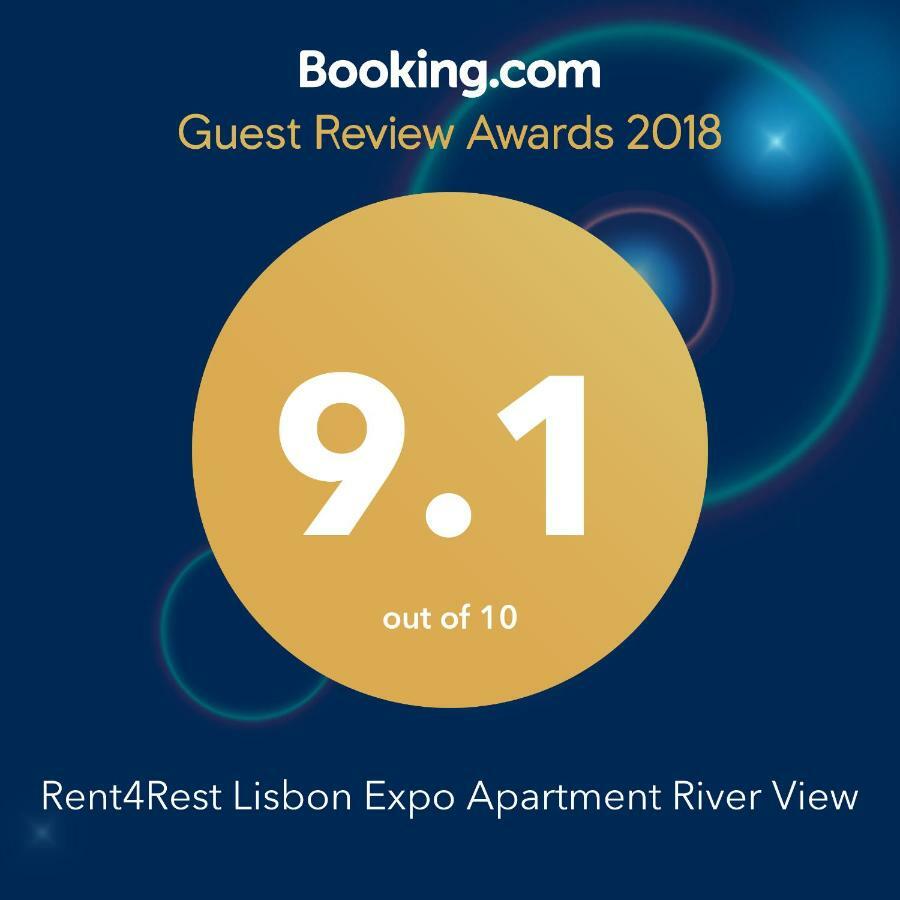 Rent4Rest Lisbon Parque Das Nacoes 17Th Floor River View Exterior foto